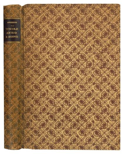 Memorie storiche di Tuscolo antico e nuovo - copertina