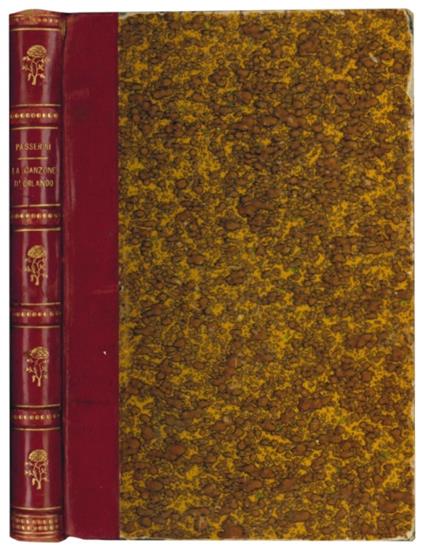 La canzone d'Orlando - copertina