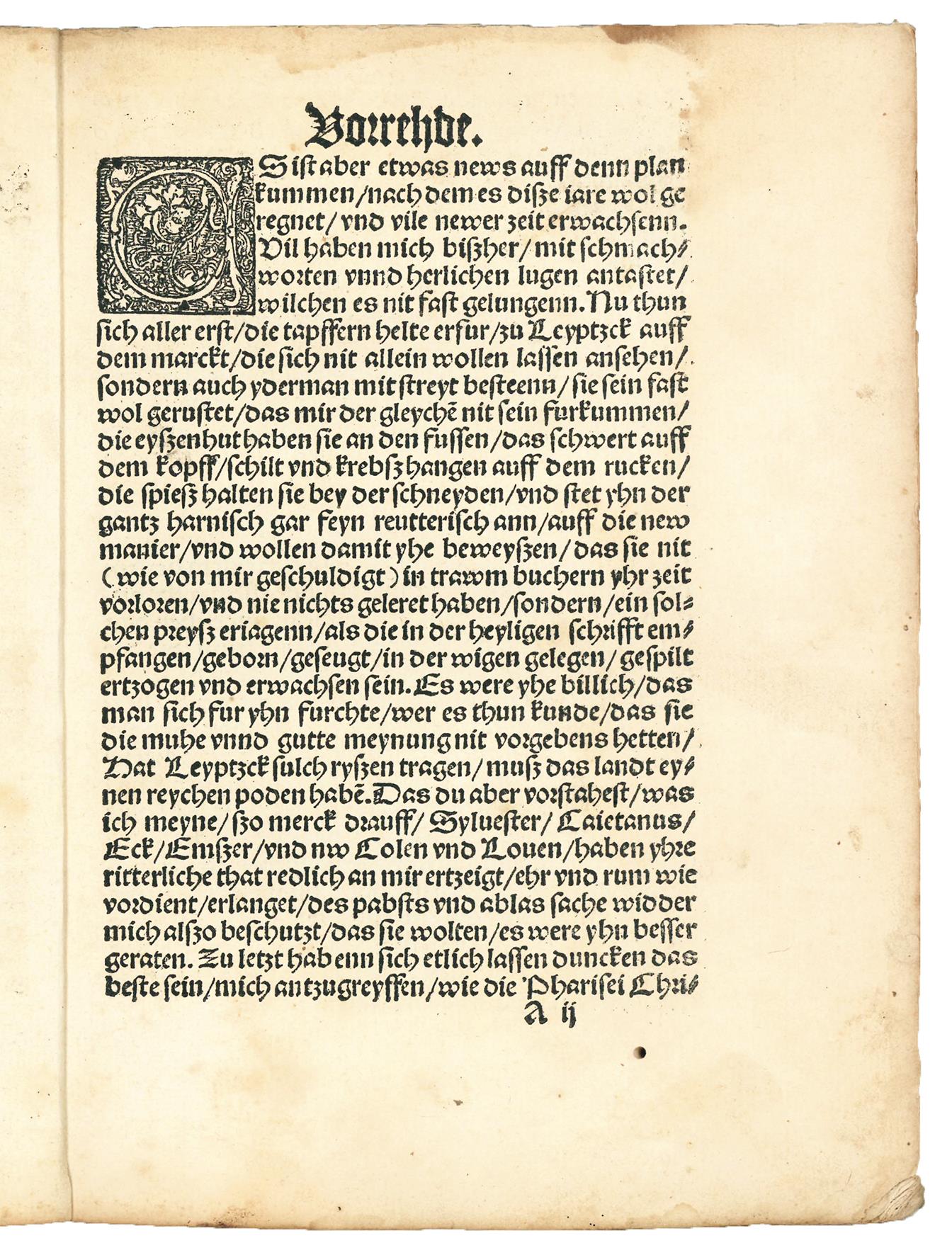 Von dem Bapstum zu Rome: widder den hochberumpten Romanisten zu Leiptzck D.Martinus Luther August. Vuittenberg
