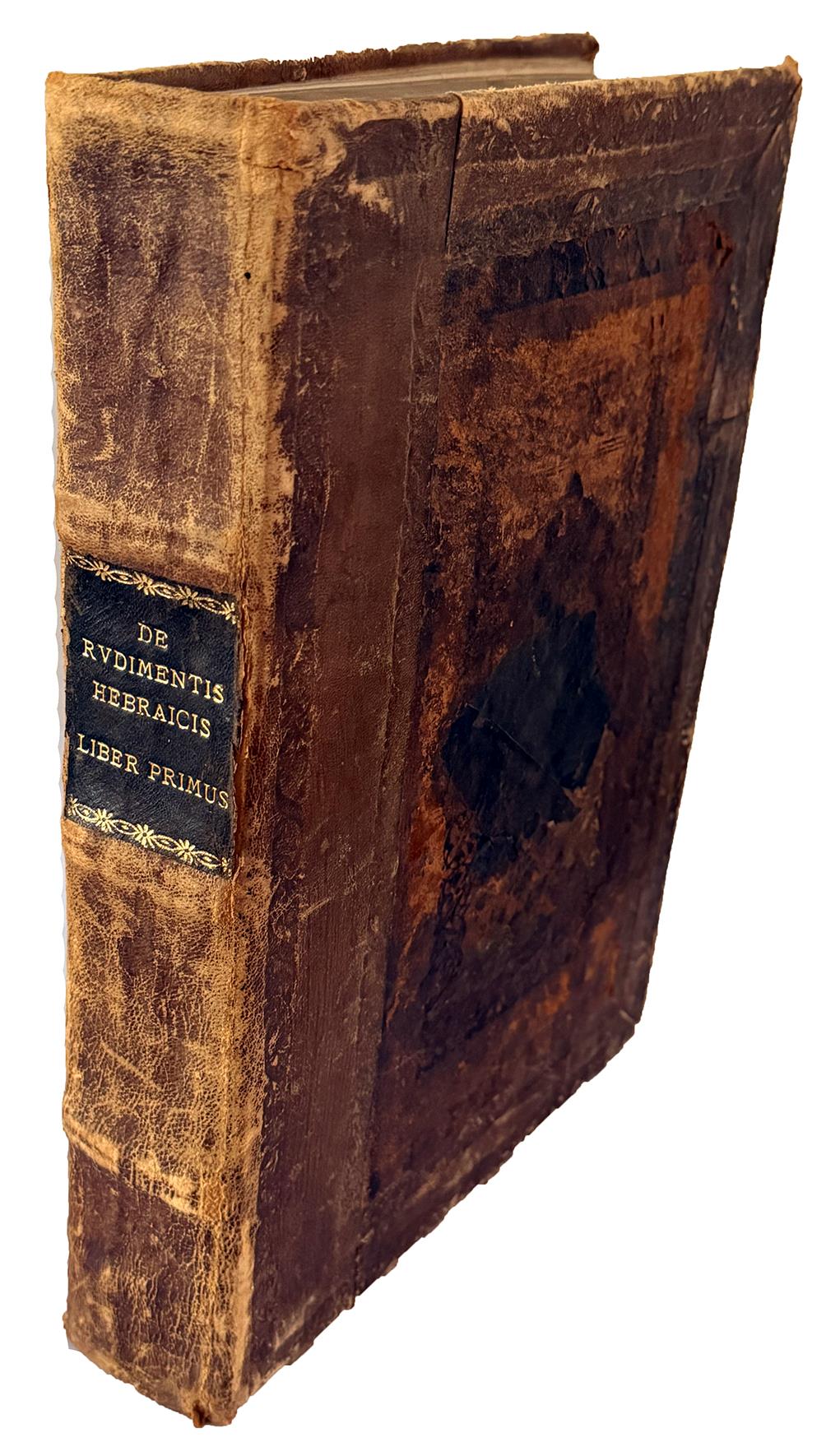 [...] De rudimentis hebraicis. Colophon: Phorce in aedib. Tho. Anshelmi sexto. kal. Apriles M.D.VI