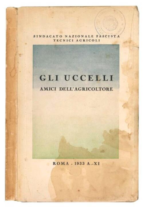 Gli uccelli amici dell'agricoltore - copertina