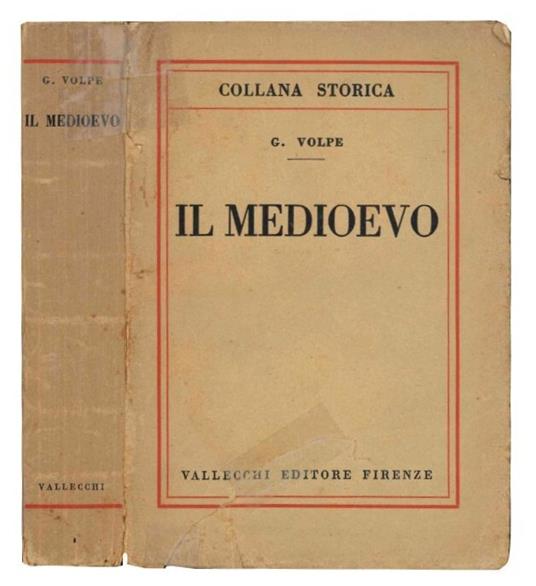 Il medioevo - Gioacchino Volpe - copertina