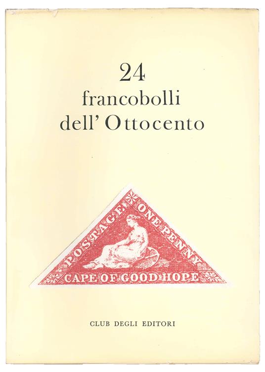 24 francobolli dell'Ottocento - copertina