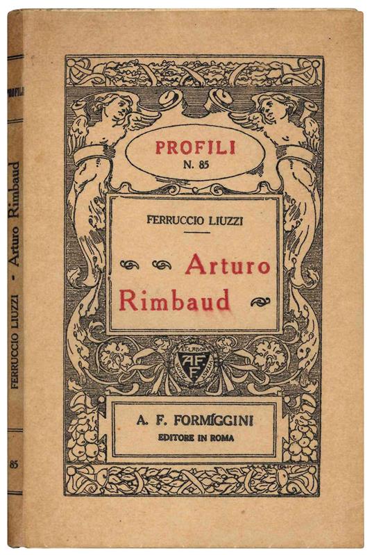 Arturo Rimbaud - Ferruccio Liuzzi - copertina