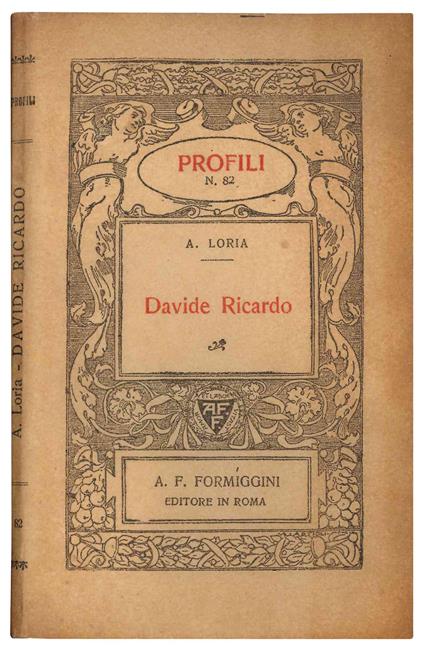 Davide Ricardo - Achille Loria - copertina