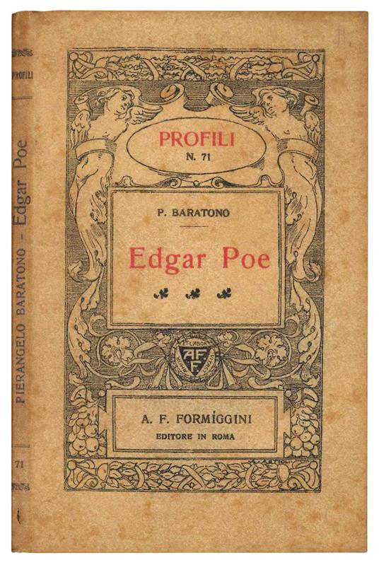 Edgar Poe - Pierangelo Baratono - copertina