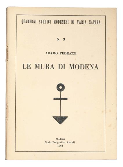 Le mura di Modena - copertina