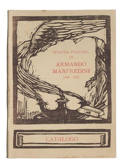 Mostra postuma di Armando Manfredini 1884-1925 - copertina