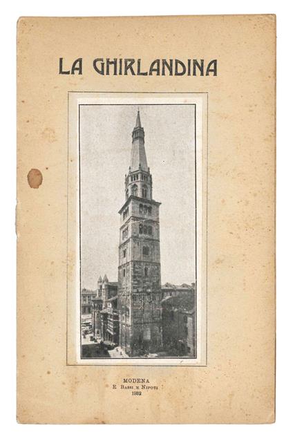 La ghirlandina - copertina