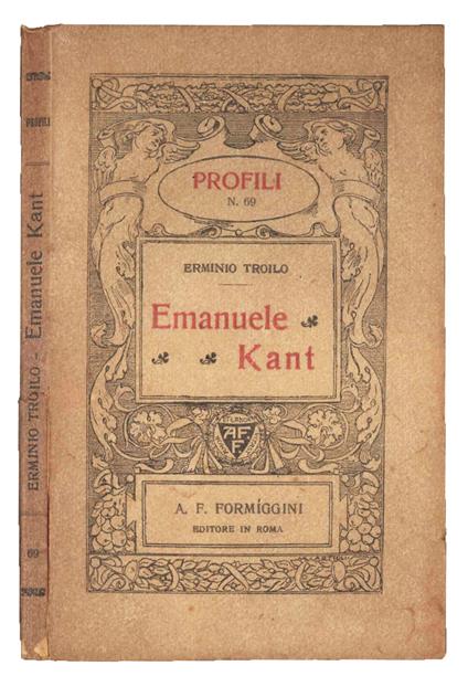 Emmanuele Kant - Erminio Troilo - copertina