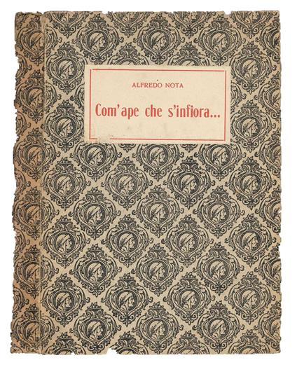 Com'ape che s'infiora... Indice estetico analitico delle principali bellezze contenute nella ''Divina Commedià' preceduto da uno studio breve su gli amori e su gli ideali di Dante - copertina