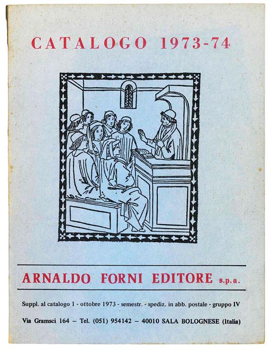 Catalogo 1973 - 74 - copertina