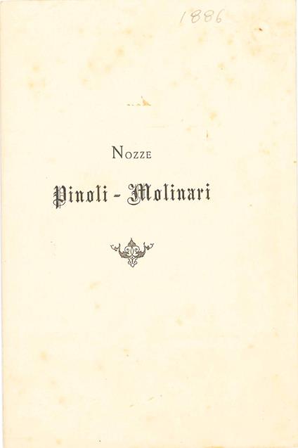 Nozze Pinoli - Molinari - copertina