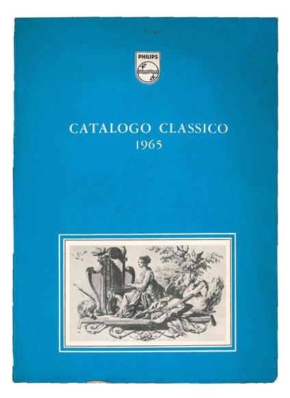 Catalogo classico 1965 - copertina