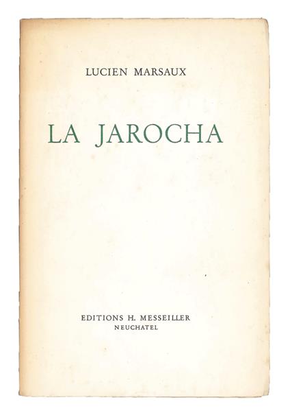 La Jarocha - Lucien MARSAUX - copertina