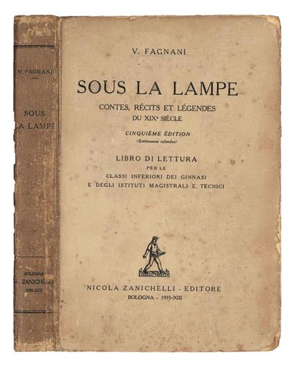 Sous la lampe. Contes, récits et légendes du XIX siècle - copertina