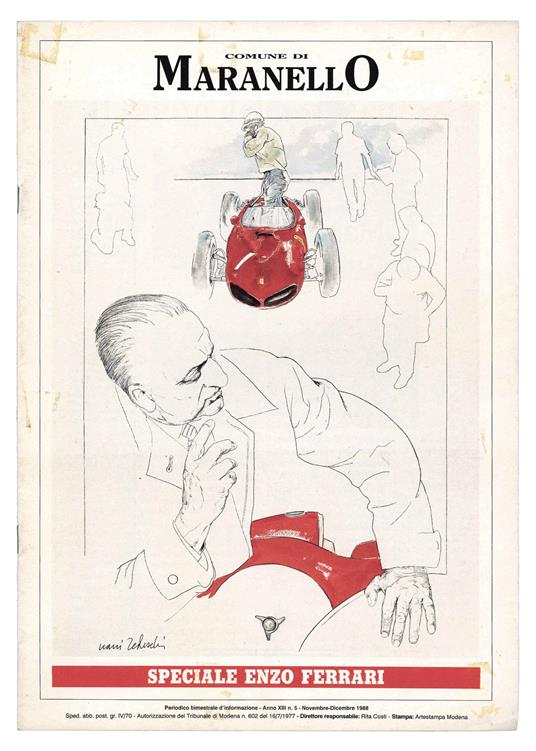 Comune di Maranello. Speciale Enzo Ferrari - copertina