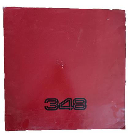 Catalogo Ferrari 348 - copertina