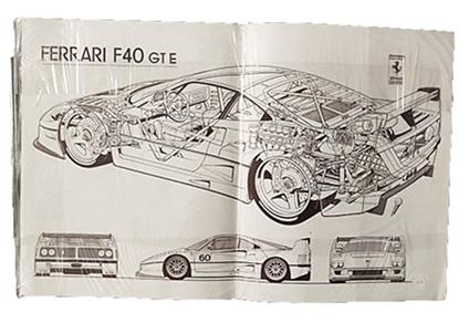Ferrari F40 GTE - copertina