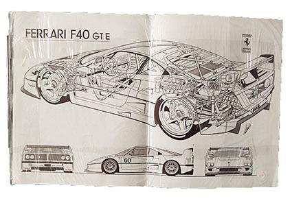 Ferrari F40 GTE - copertina