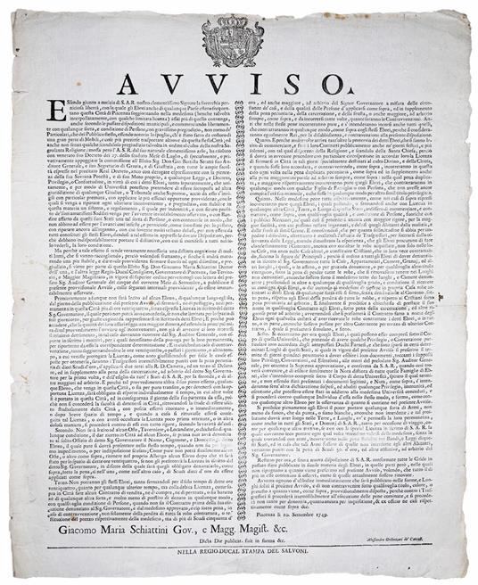 Avviso - copertina