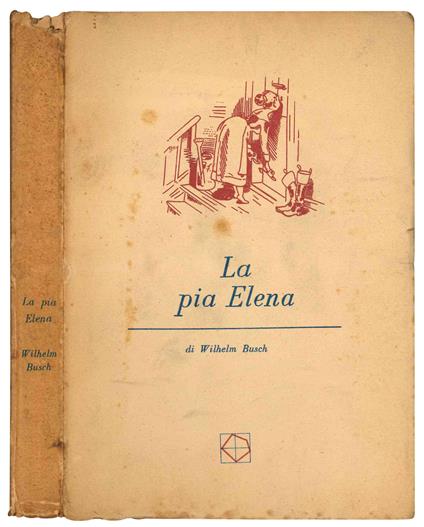 La pia Elena - Wilhelm Busch - copertina
