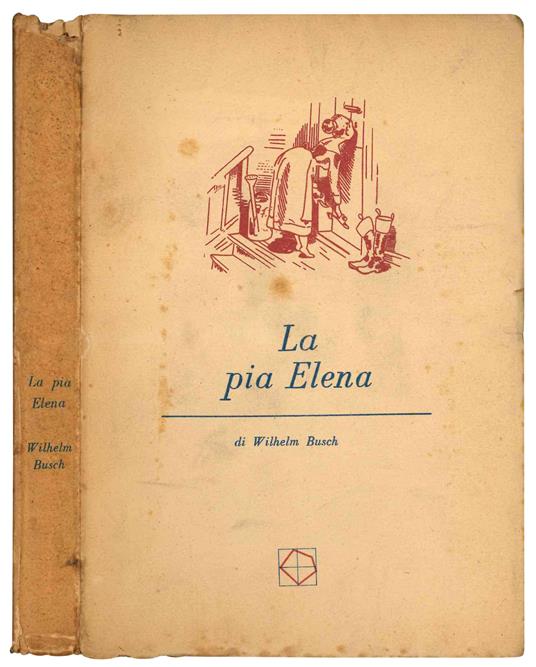 La pia Elena - Wilhelm Busch - copertina