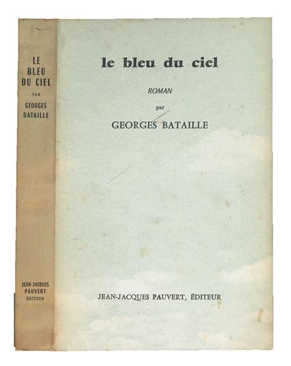 Le bleu du ciel - Georges Bataille - copertina