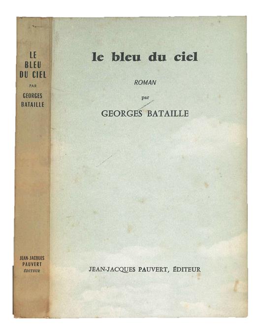 Le bleu du ciel - Georges Bataille - copertina