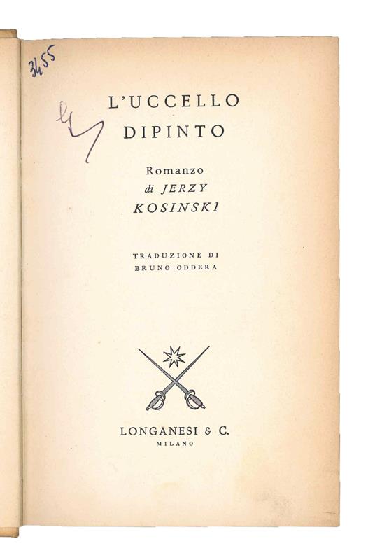 L'uccello dipinto - Jerzy Kosinski - copertina