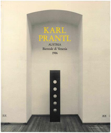 Karl Prantl. Austria - Hans Hollein - copertina