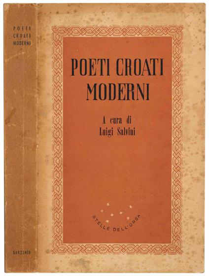 Poeti croati moderni - copertina
