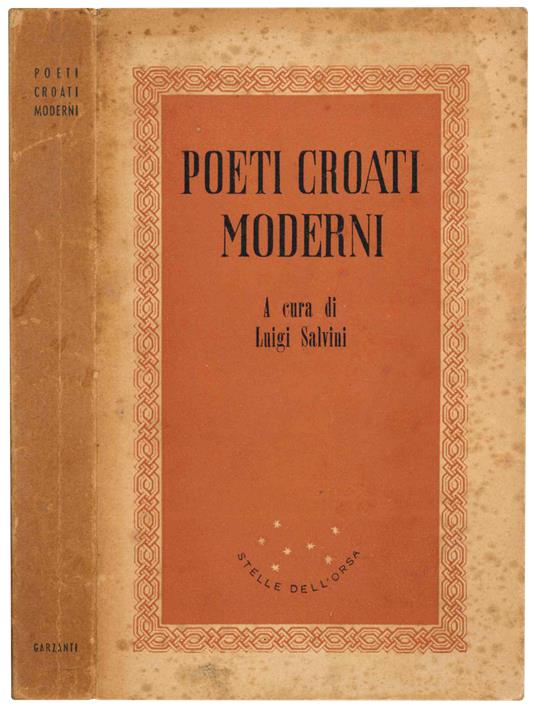 Poeti croati moderni - copertina