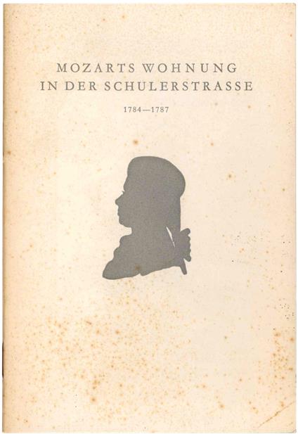 Mozarts Wohnung in der Schulerstrasse. 1784-1787 - copertina