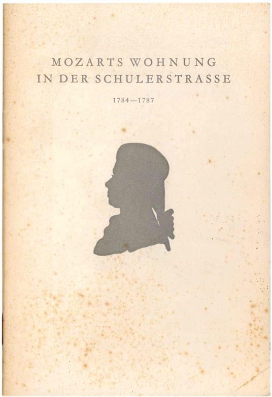 Mozarts Wohnung in der Schulerstrasse. 1784-1787 - copertina