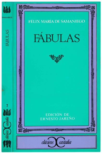 Fábulas. Edición, introducción y notas de Ernesto Jareno - copertina