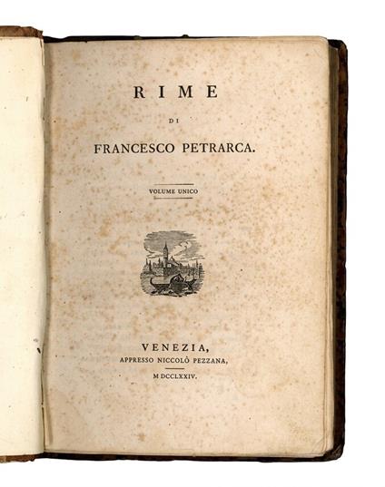 Rime - Francesco Petrarca - copertina