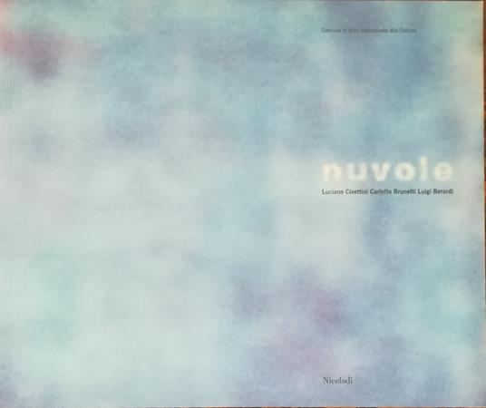 Nuvole - Giovanna Nicoletti - copertina