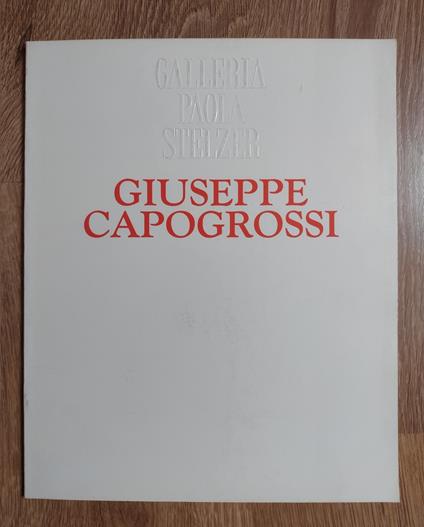 Giuseppe Capogrossi - copertina