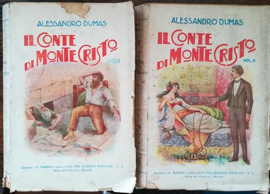 Il conte di Montecristo - Alexandre Dumas - copertina