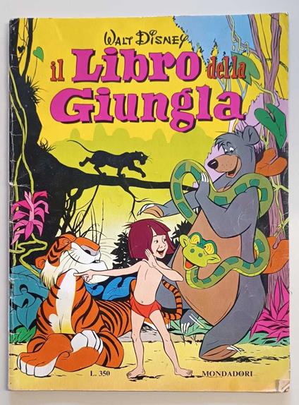 Walt Disney presenta Il libro della giungla - Walt Disney - copertina