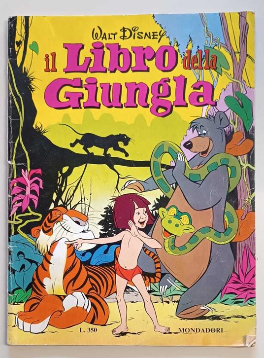 Walt Disney presenta Il libro della giungla - Walt Disney - copertina