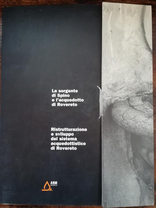 La sorgente di Spino e l'acquedotto di Rovereto. Ristrutturazione e sviluppo del sistema acquedottistico di Rovereto - copertina