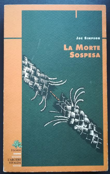 La morte sospesa - Joe Simpson - copertina