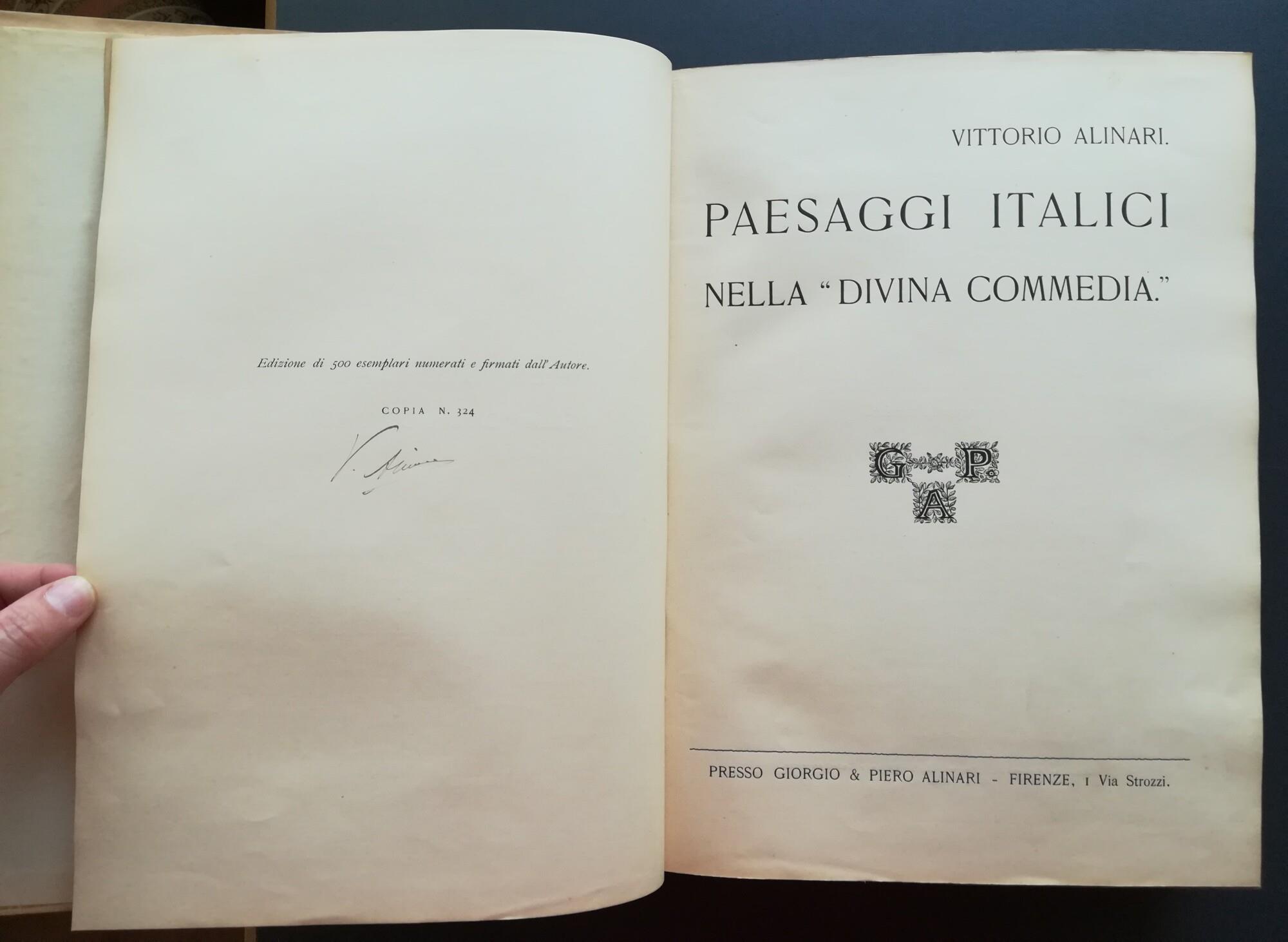 Paesaggi italici nella Divina Commedia
