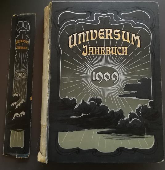 Illustriertes Universum Jahrbuch 1909 - copertina