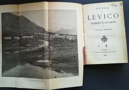 Guida di Levico, Vetriolo e Lavarone - Ottone Brentari - copertina