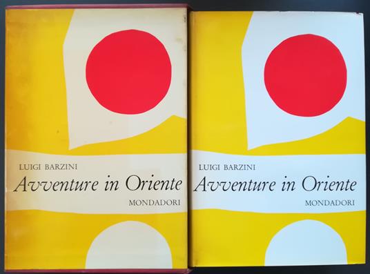 Avventure in oriente - Luigi Barzini - copertina