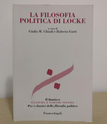 La filosofia politica di Locke - Roberto Gatti - copertina
