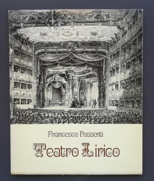 Teatro lirico - Francesco Possenti - copertina